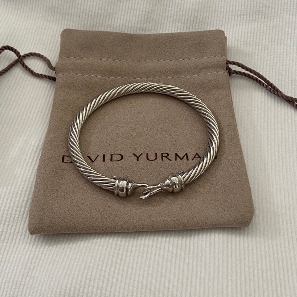 David Yurman Twisted Silver Bracelet 5mm